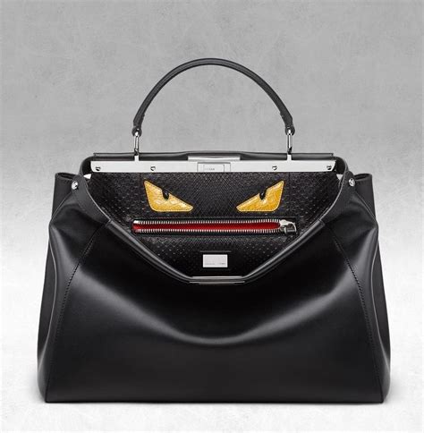 fendi monster blue|Fendi peekaboo monster.